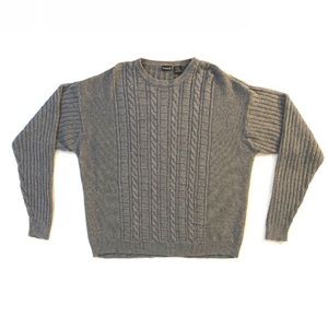 NorthCrest grey crew neck sweater